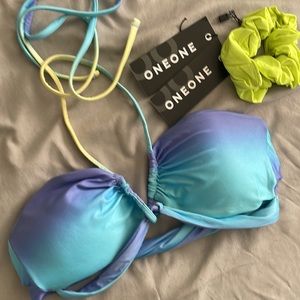 OneOne Swimwear Blue Gradient Bikini Set